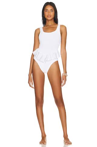 Denise Frill One Piece
                    
                    Hunza G | Revolve Clothing (Global)