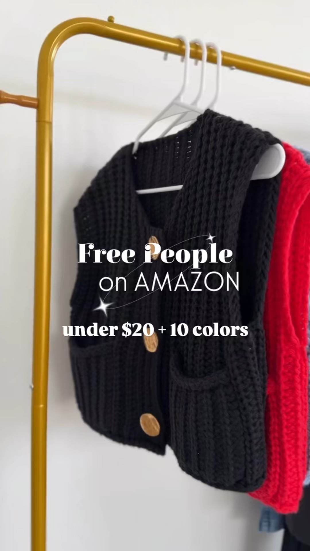 Obsessed with these sweater vests on Amazon! The fit, quality, and look are chefs kiss! 