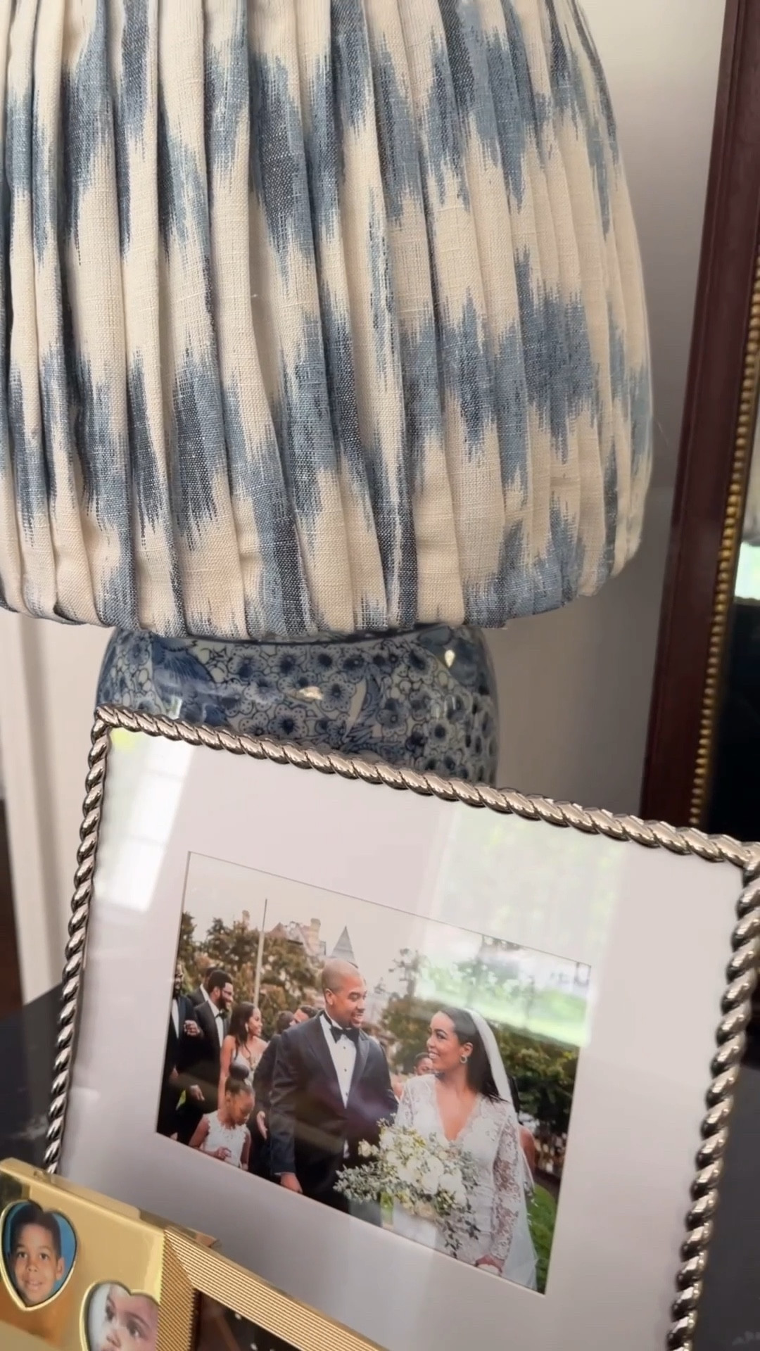 I seriously need to start a series called “They Want Me To Pay What?” because the price of home decor/furniture/accessories could not be more insane 😂 I purchased this @Wayfair lamp last year and have wanted a patterned lampshade for it. I stumbled upon this remnant Schumacher fabric on @Etsy and thought I’d attempt to DIY the lampshade. Just me, my glue gun and a dream! 😂🙌🏾

#LTKHome