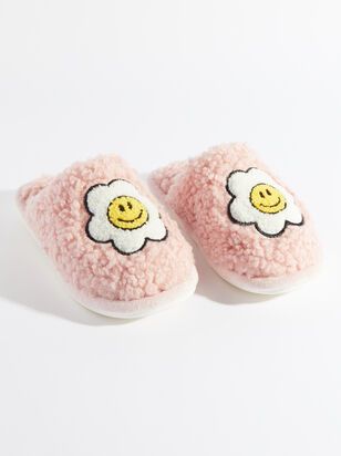 Daisy Smiley Slippers | Altar'd State