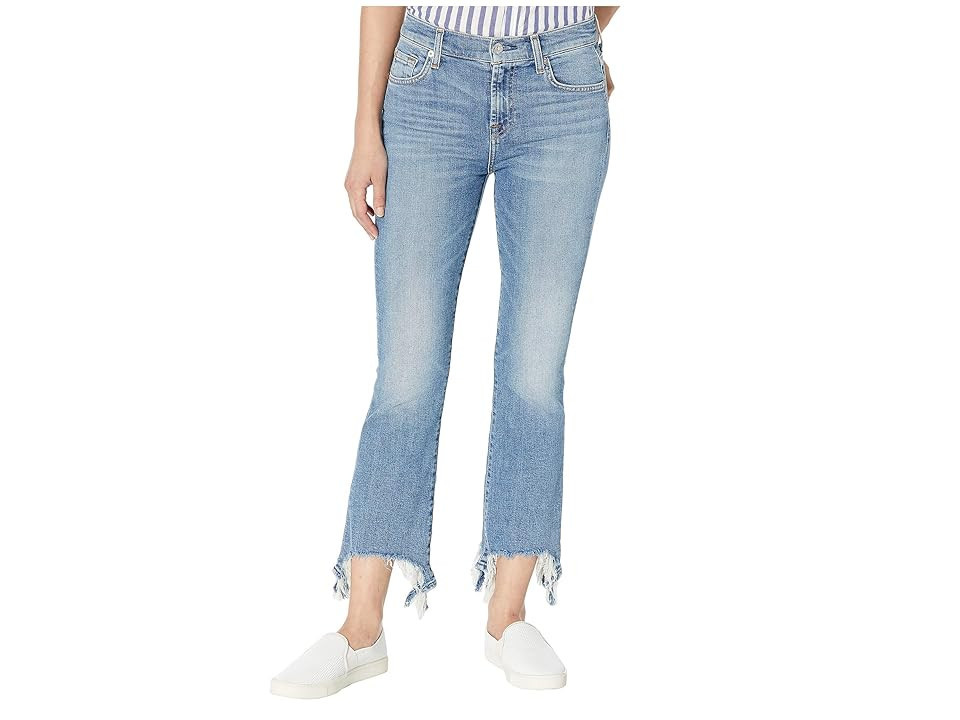 7 For All Mankind High Waist Slim Kick in Sloane Vintage 3 (Sloane Vintage 3) Women's Jeans | Zappos