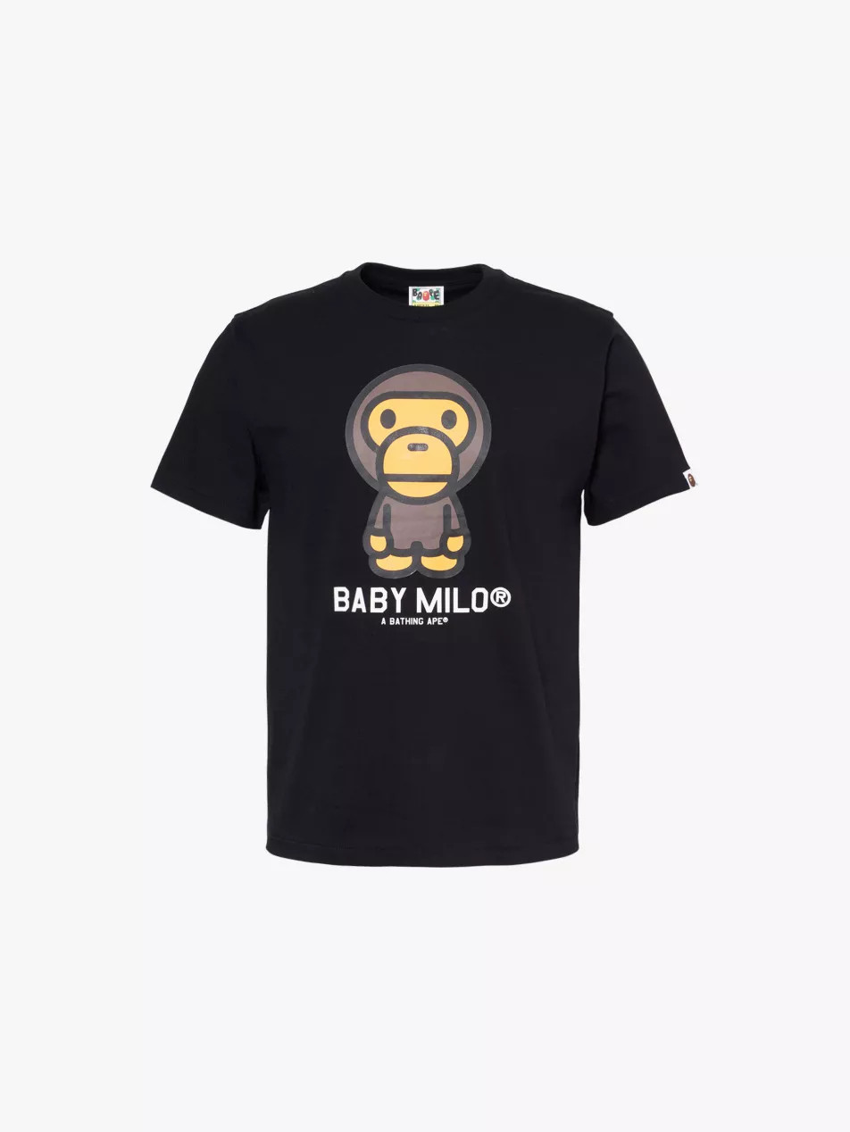 Baby Milo brand-print cotton-jersey T-shirt | Selfridges