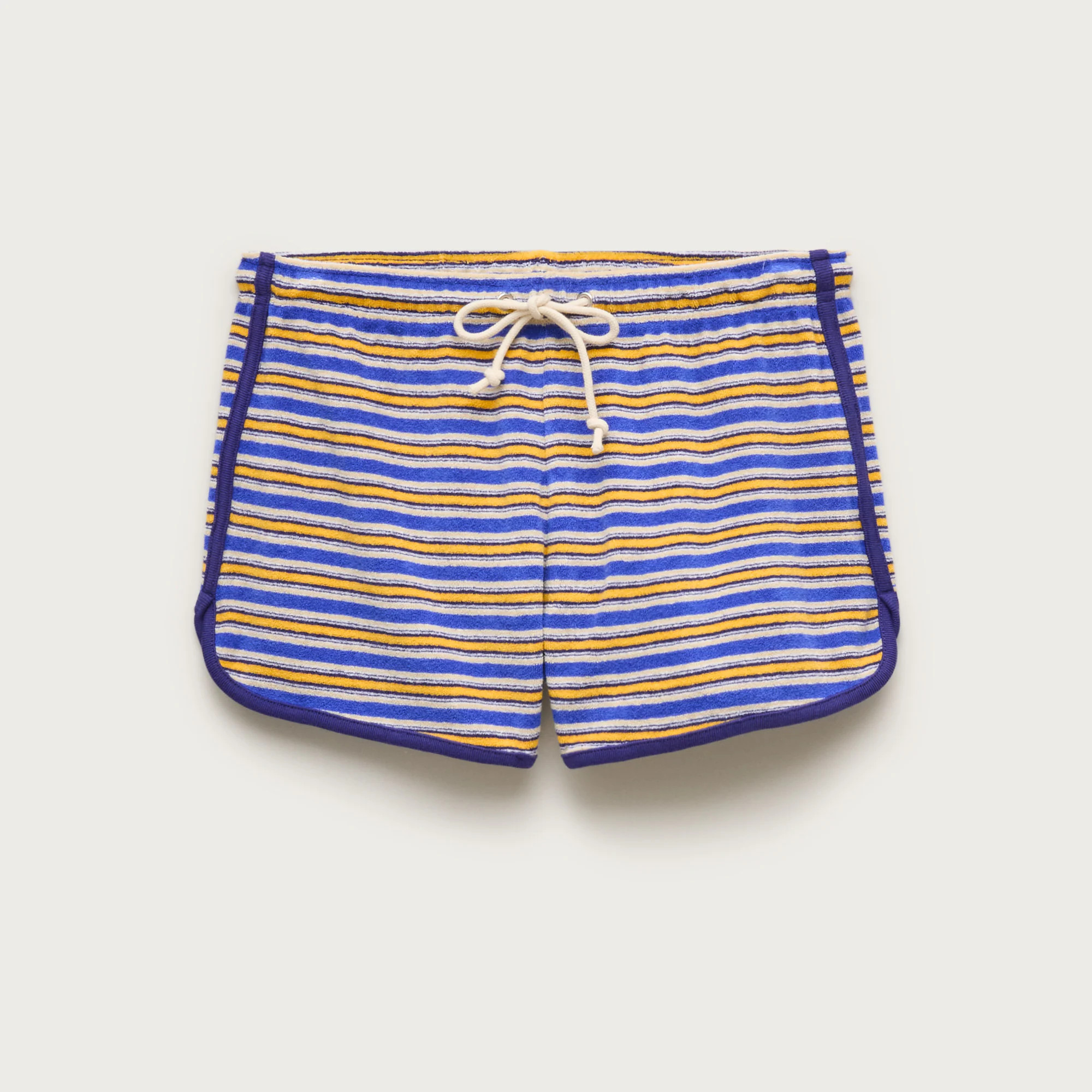 Towel terry short in stripe | J. Crew US