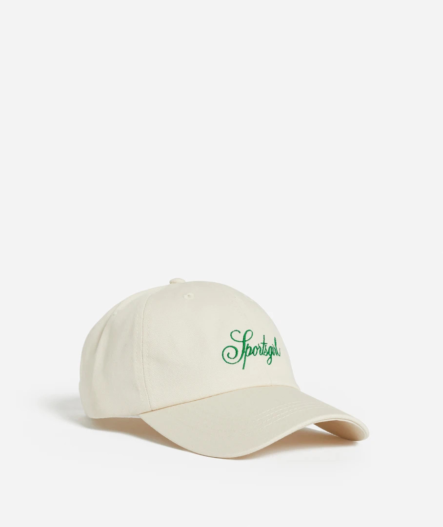 REWIND EMBROIDERY CAP - CREAM | Sportsgirl