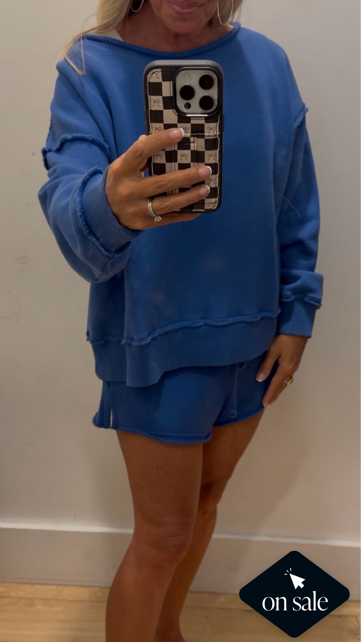 Summer Outfit Inspo on deal
This is the softest set and I love the color!💙.  On deal today @American Eagle Outfitters

#LTKootd #LTKmomlife #LTKSaleAlert