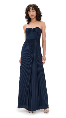 AMUR Women's Joyceann Sweetheart Gown, Deep Indigo, 14 | Amazon (US)