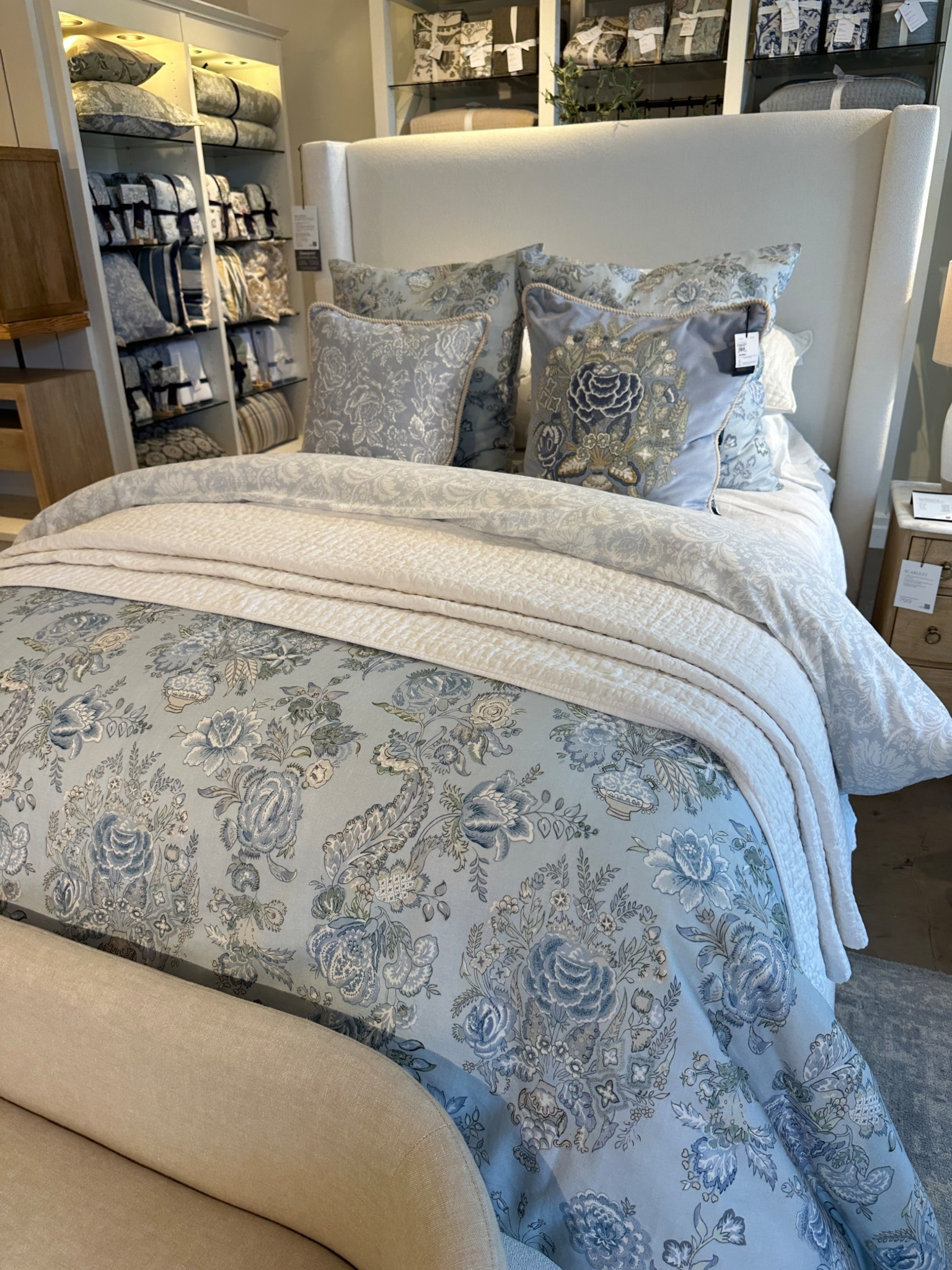 Pretty blue bedding from Pottery Barn!

#LTKHome #LTKSeasonal