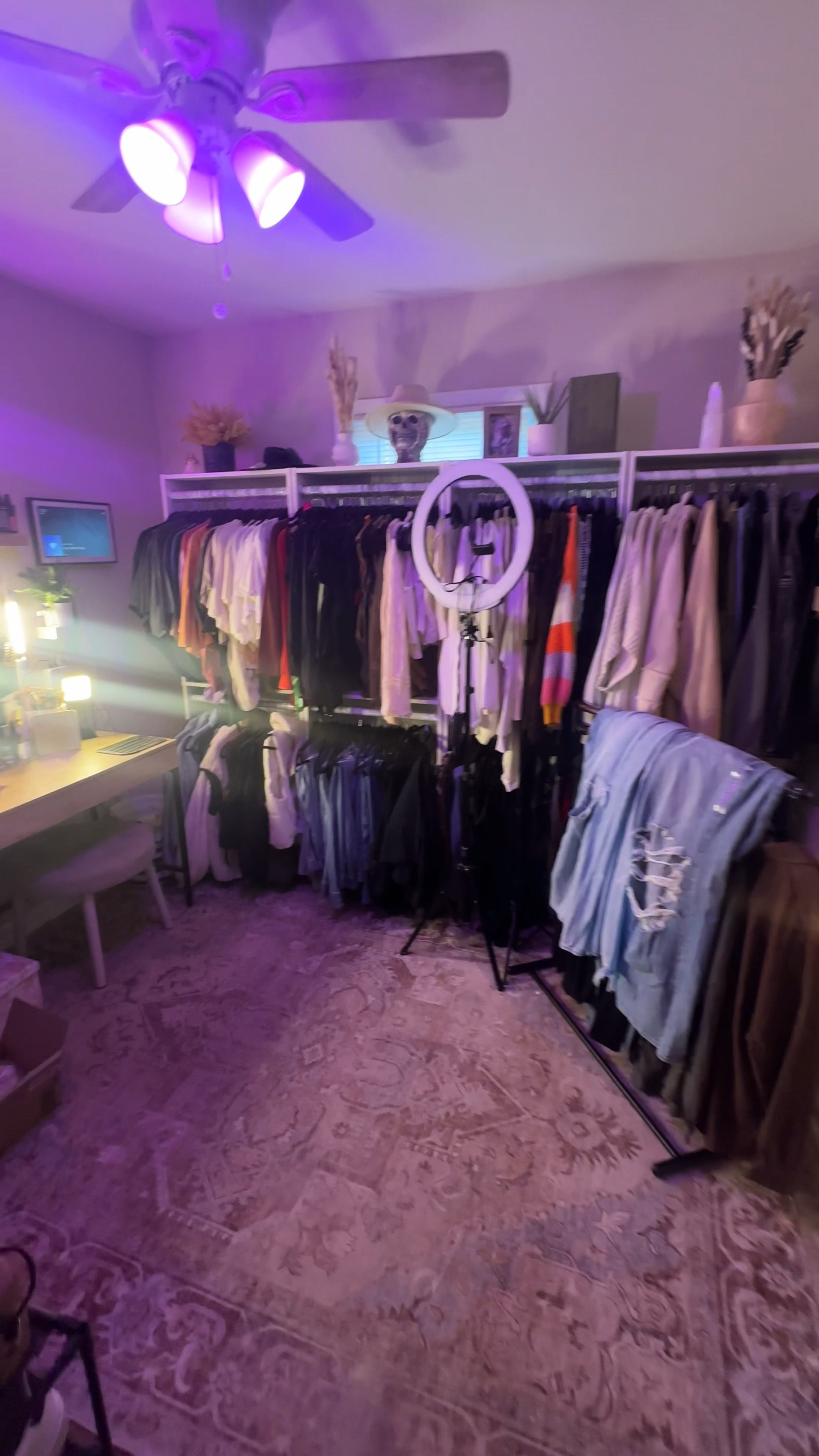 BEAUTY ROOM/CLOSET/OFFICE setup!!

Beauty room, walk in closet, office closet, home office, makeup roomm

#LTKhome #LTKVideo
