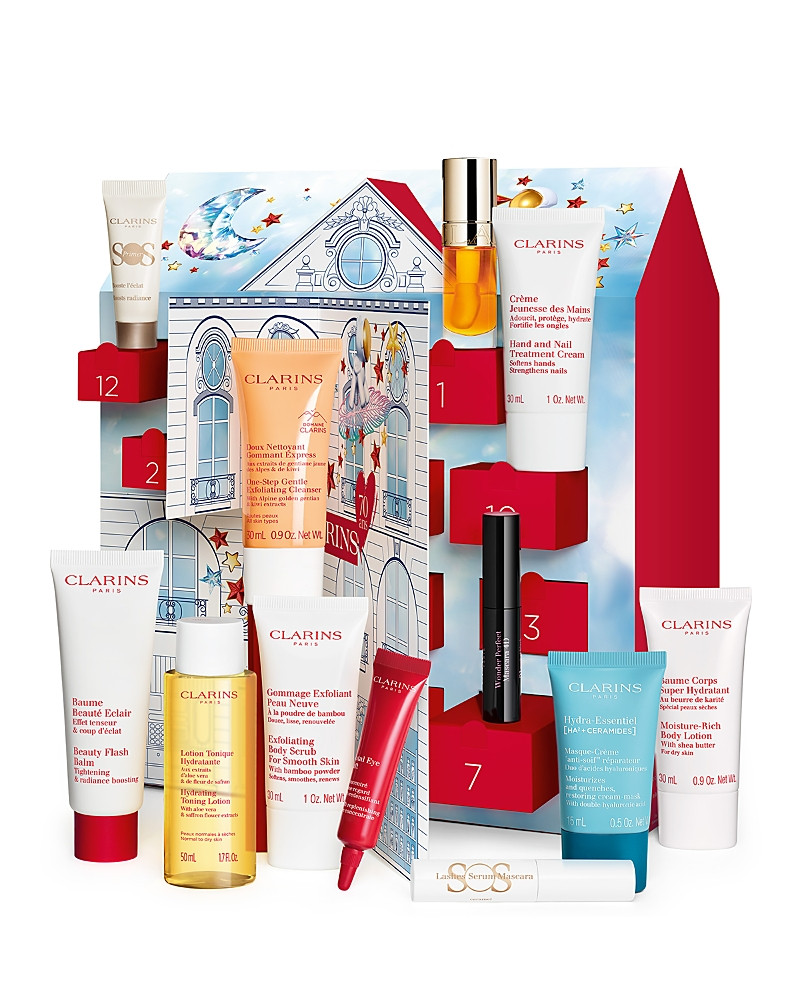 Clarins 12 Day Advent Calendar ($216 value) | Bloomingdale's (US)