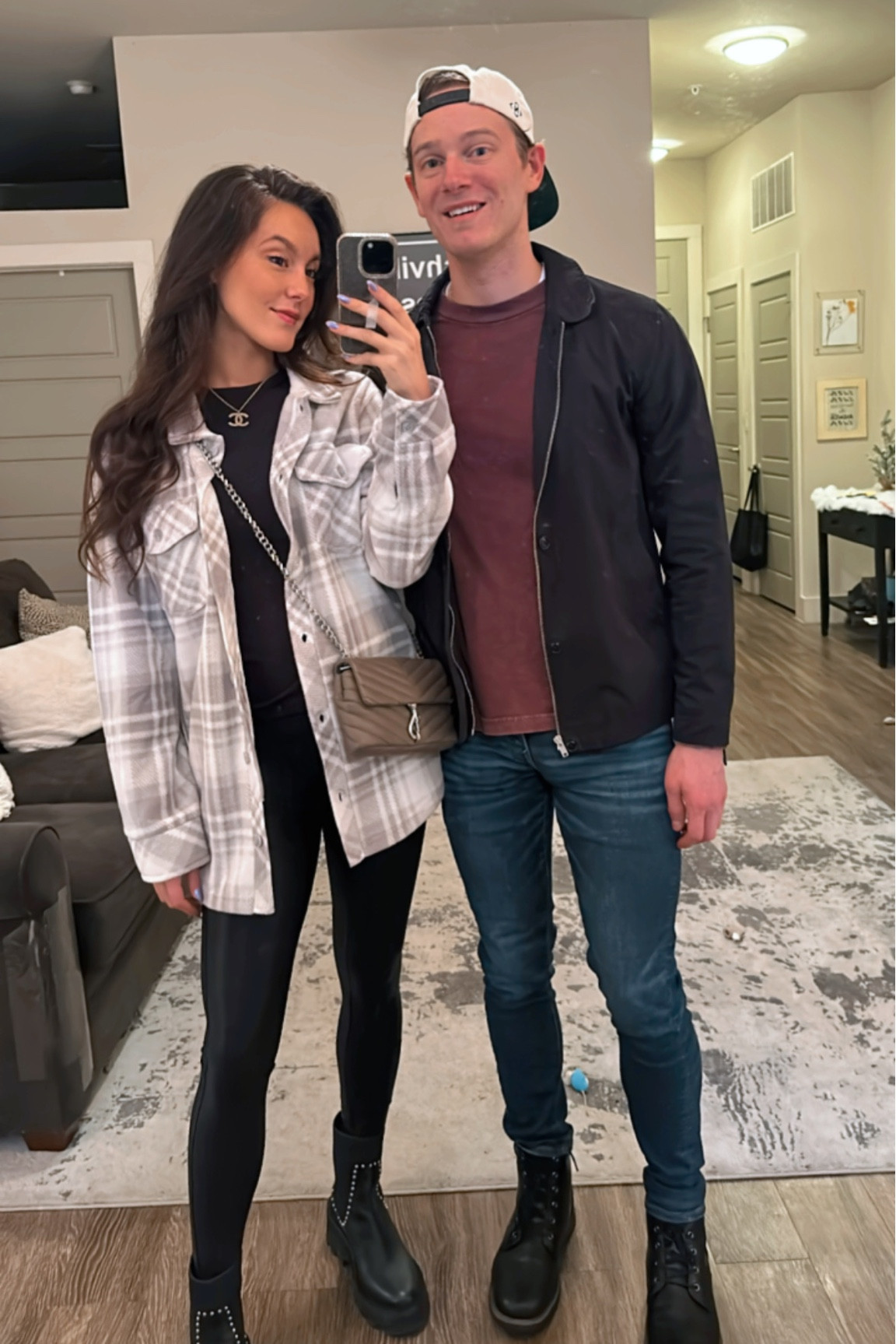 Casual date night outfits 

Abercrombie essential long sleeve pocket tee; Sam is wearing a size S

Target black boots run big; size down 



#LTKstyletip #LTKmens #LTKshoecrush