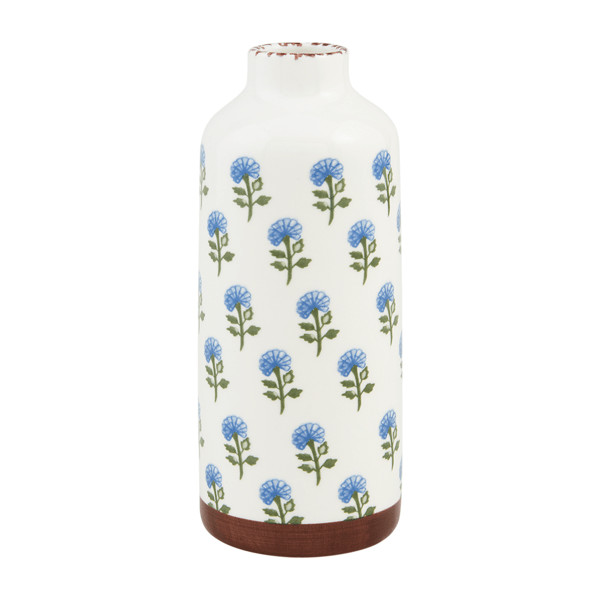 Large Blue Bud Vase | Mud Pie