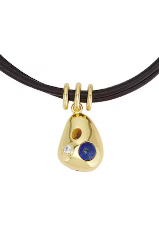 Eliou Noemia Necklace in Gold Plated from Revolve.com | Revolve Clothing (Global)