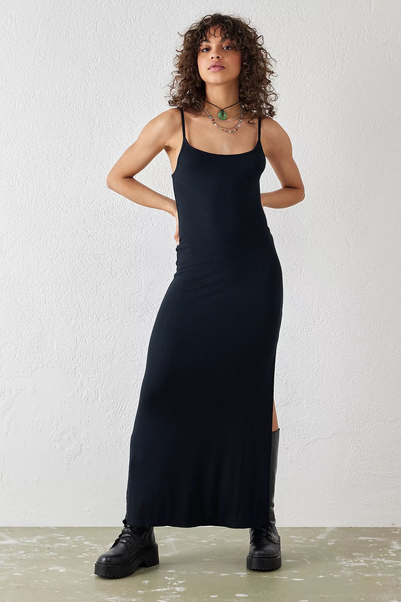 UO Erin Strappy Maxi Dress | Urban Outfitters (EU)