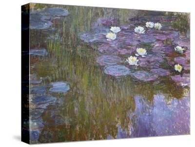Waterlilies, 1919-20 (Oil on Canvas) Canvas Wall Art | Art.com