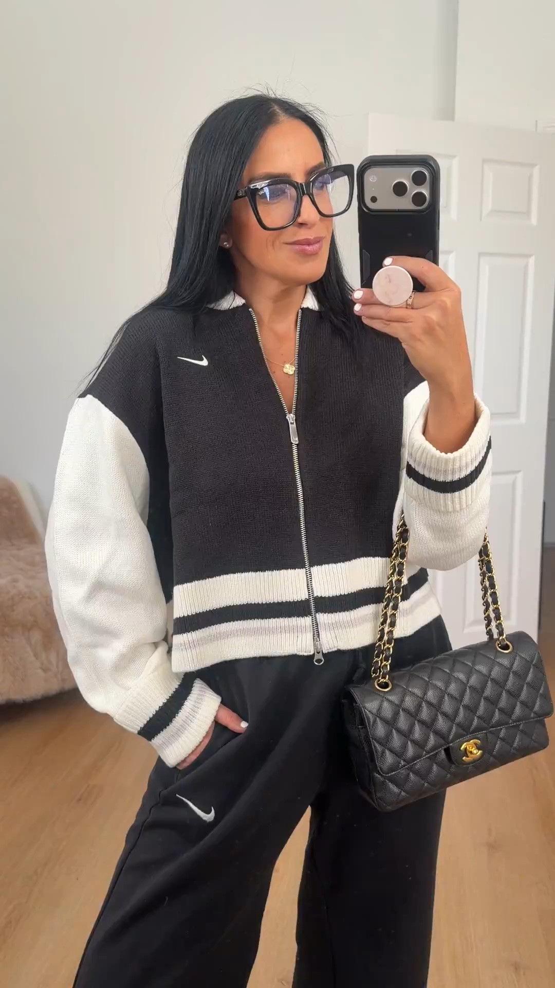 SALE ALERT 🚨 This Nike Sportswear Women’s Cardigan is now just $67 with code SUMMER (originally $115 🤍). It’s the perfect lightweight layer to throw on with leggings, shorts, or jeans, and the fit is so cute and effortless. Wearing a size small.