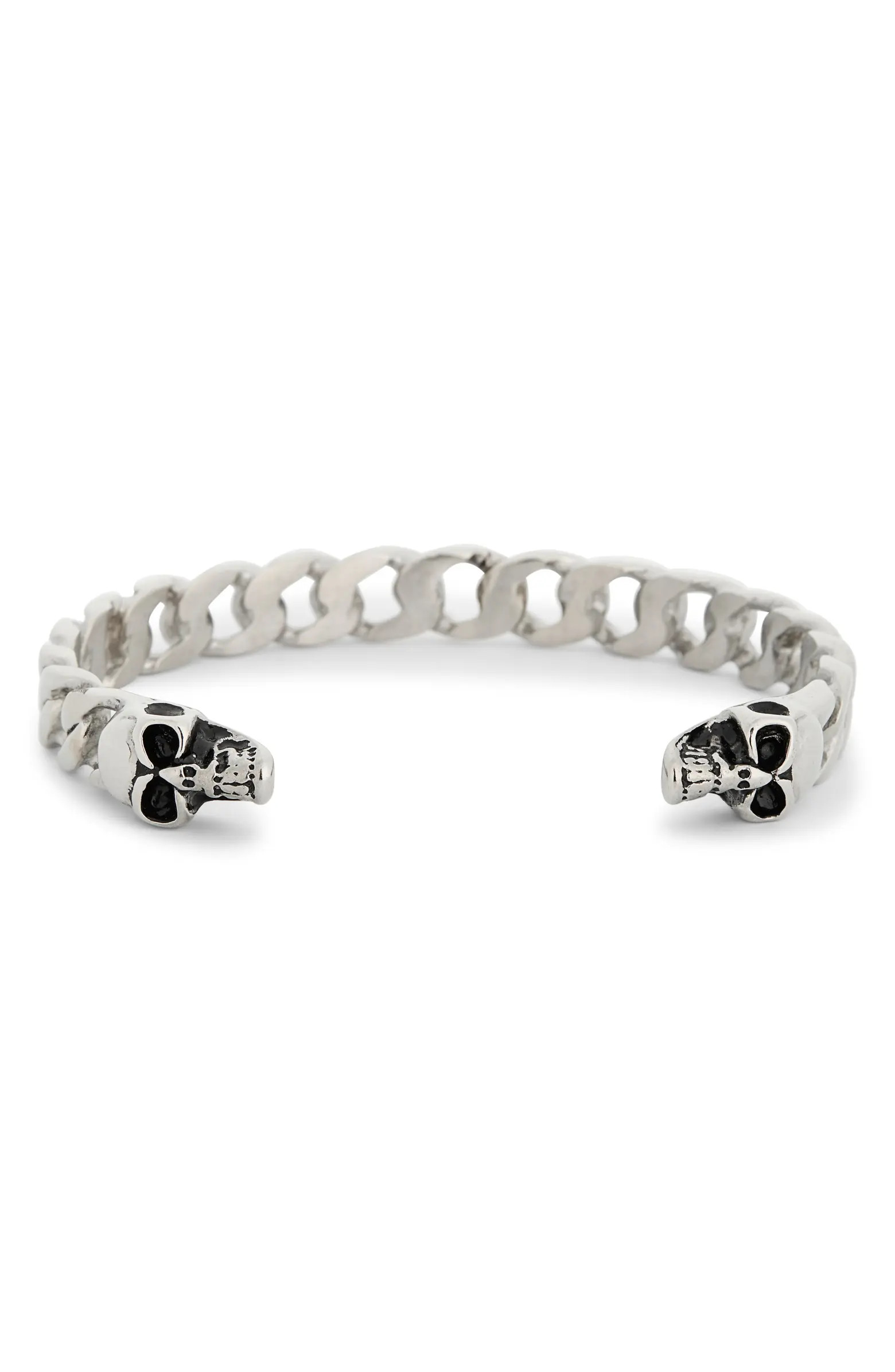 EYE CANDY LOS ANGELES Men's Khalid Opposing Skull Cuff Bracelet | Nordstromrack | Nordstrom Rack