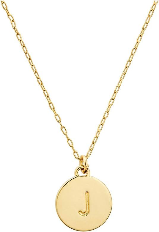 Kate Spade New York J Mini Pendant Necklace | Amazon (US)