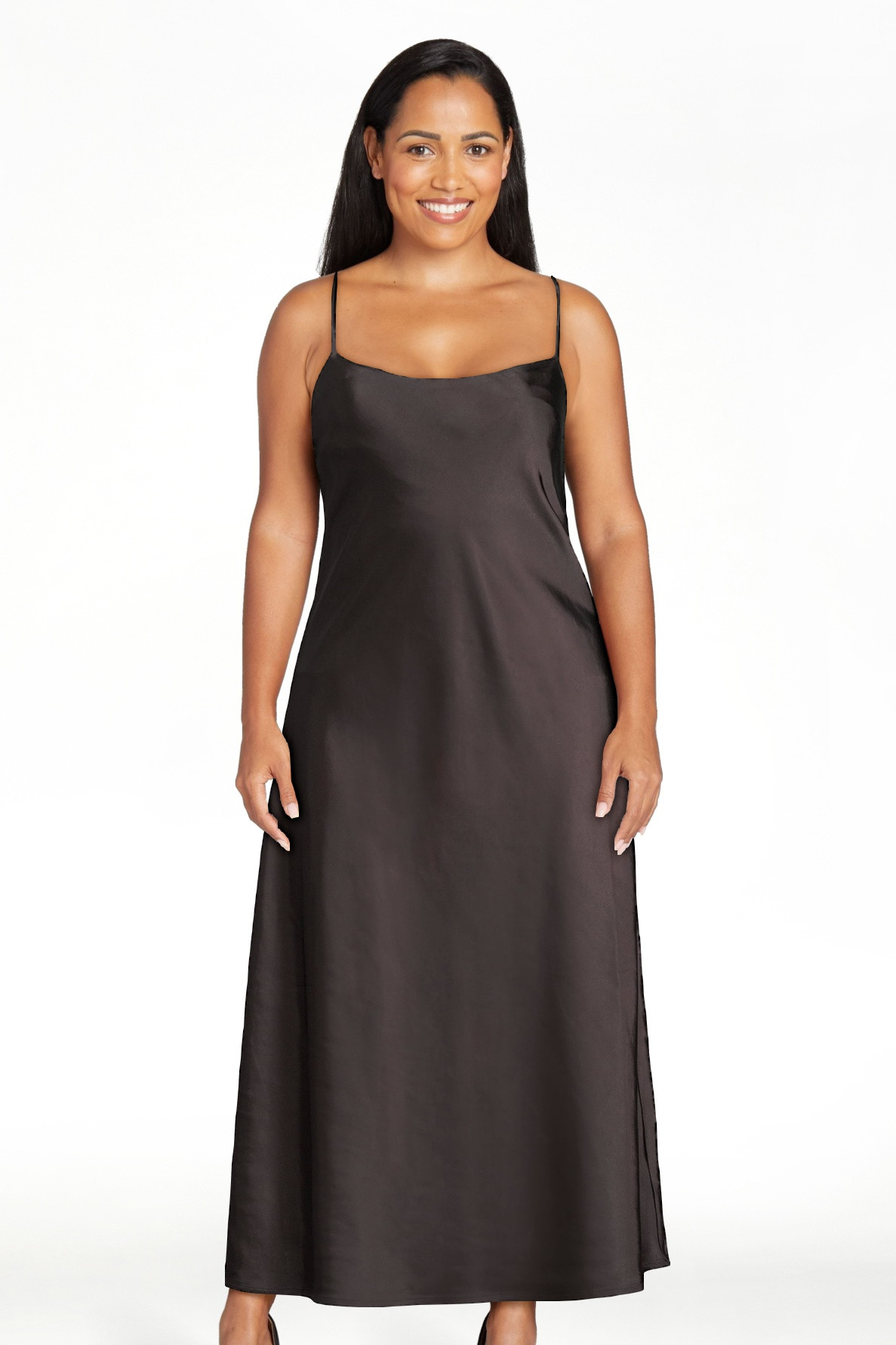 Free Assembly Women's Sleeveless Midi Slip Dress, Sizes XS-XXXL | Walmart (US)