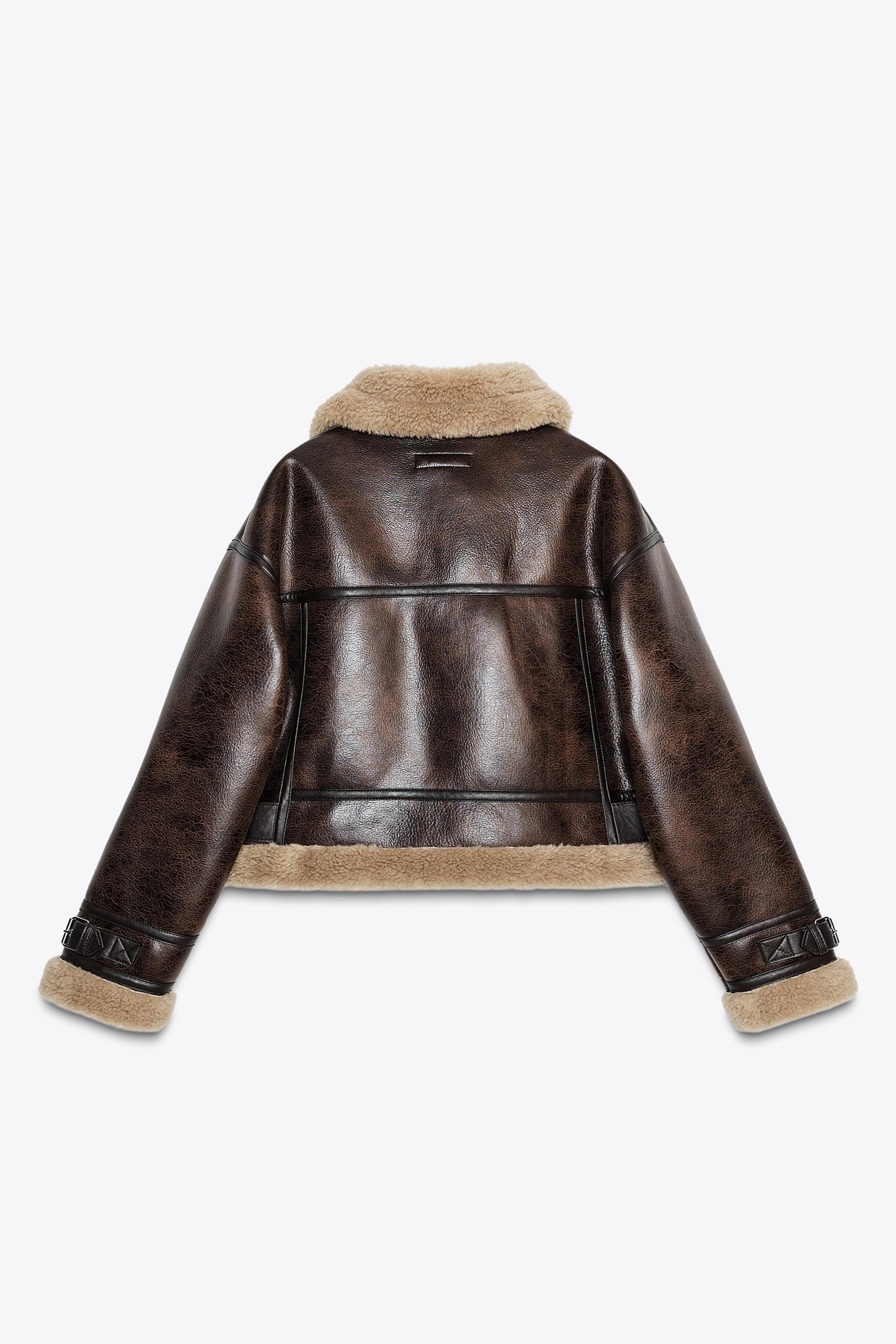 DOUBLE-FACED SHORT JACKET | Zara UK