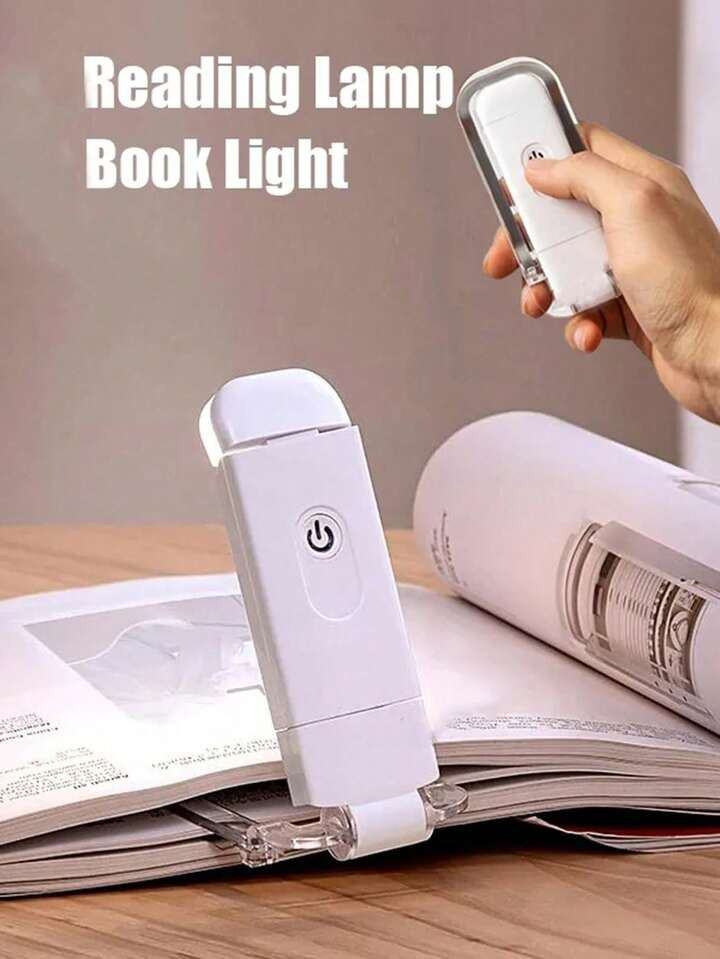 1pc USB Rechargeable Book Light,Eye Protection Night,Book Lamp For Students,Light Portable Clip D... | SHEIN