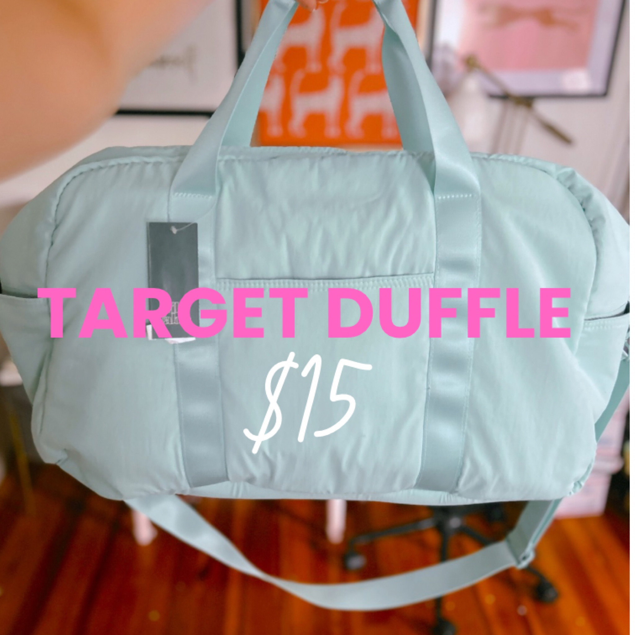 This huge duffle bag from target is multiple colors and on clearance for $15! #target #targetstyle


#LTKSaleAlert #LTKTravel #LTKItBag