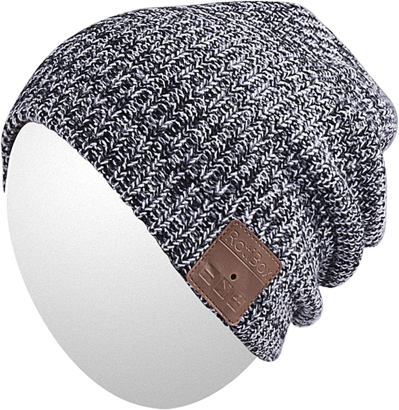Qshell Bluetooth Beanie Hat, Winter Warm Soft Trendy Cap with Wireless Headphone Headset Earphone... | Amazon (US)