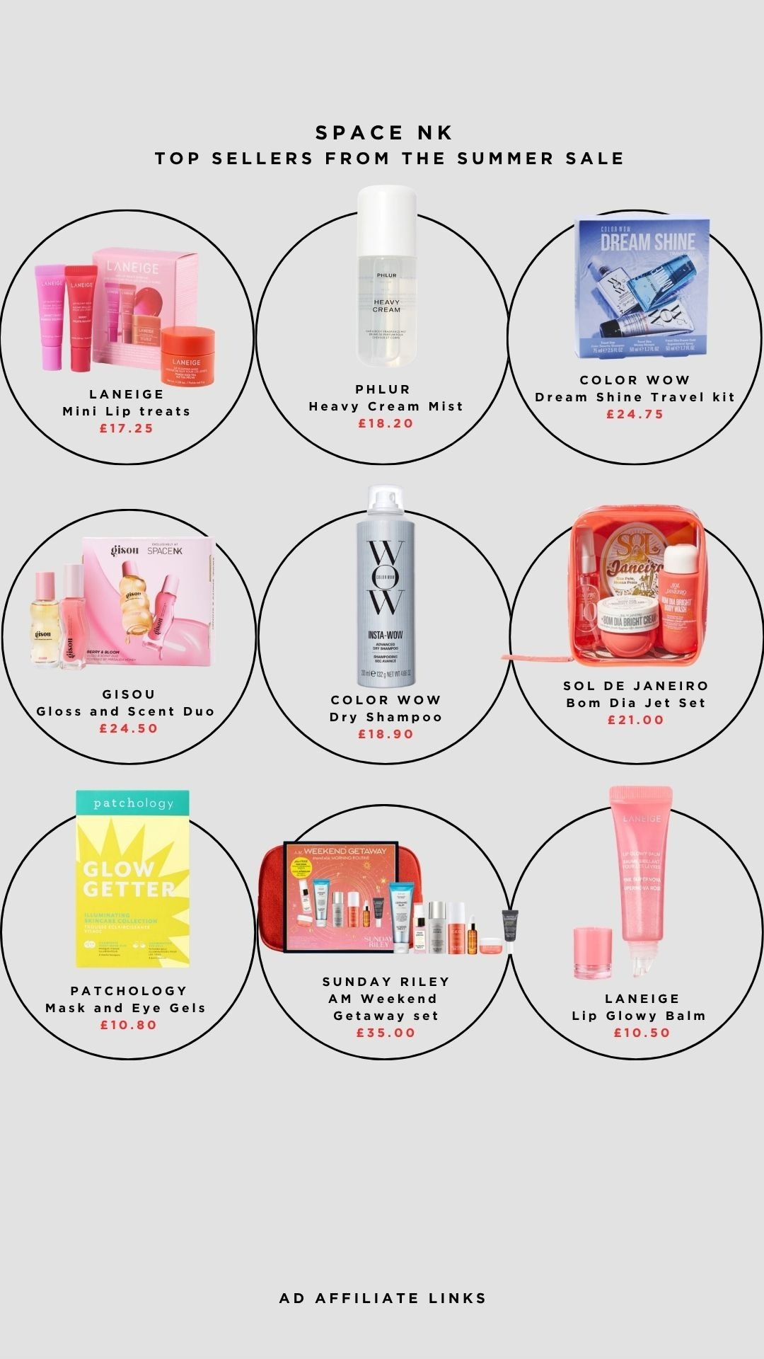 Top Sellers from the Space NK Summer Sale!

Top Beauty Sellers, Summer Sale Favourites, Travel-Friendly Beauty, Beauty Gift Set Edit, Skincare, Haircare

#LTKuk #LTKsummer #LTKbeauty