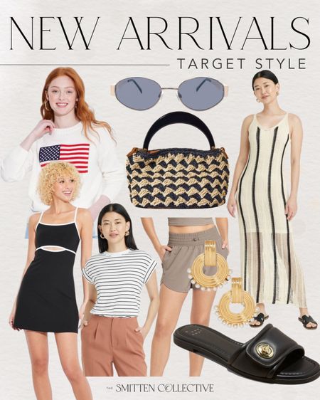 Target new arrivals! So many great new pieces at Target including these dresses, tops, purse, earrings, sunglasses, shorts, sandals, and more! 

Target new arrivals, Target finds, Target style, Target fashion, Fourth of July top, athleisure, sandals, wedding guest dress, summer dress, summer style, summer looks, summer fashion, trending fashion

#LTKSeasonal #LTKShoeCrush #LTKStyleTip