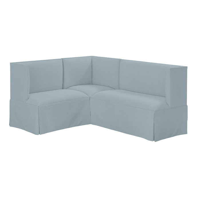 Lennox 3-Piece Sectional - Corner Bench, Left Arm 36" Bench & Right Arm 48" Bench | Ballard Designs, Inc.
