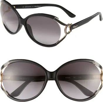 Salvatore Ferragamo 59mm Oversized Sunglasses | Nordstromrack | Nordstrom Rack