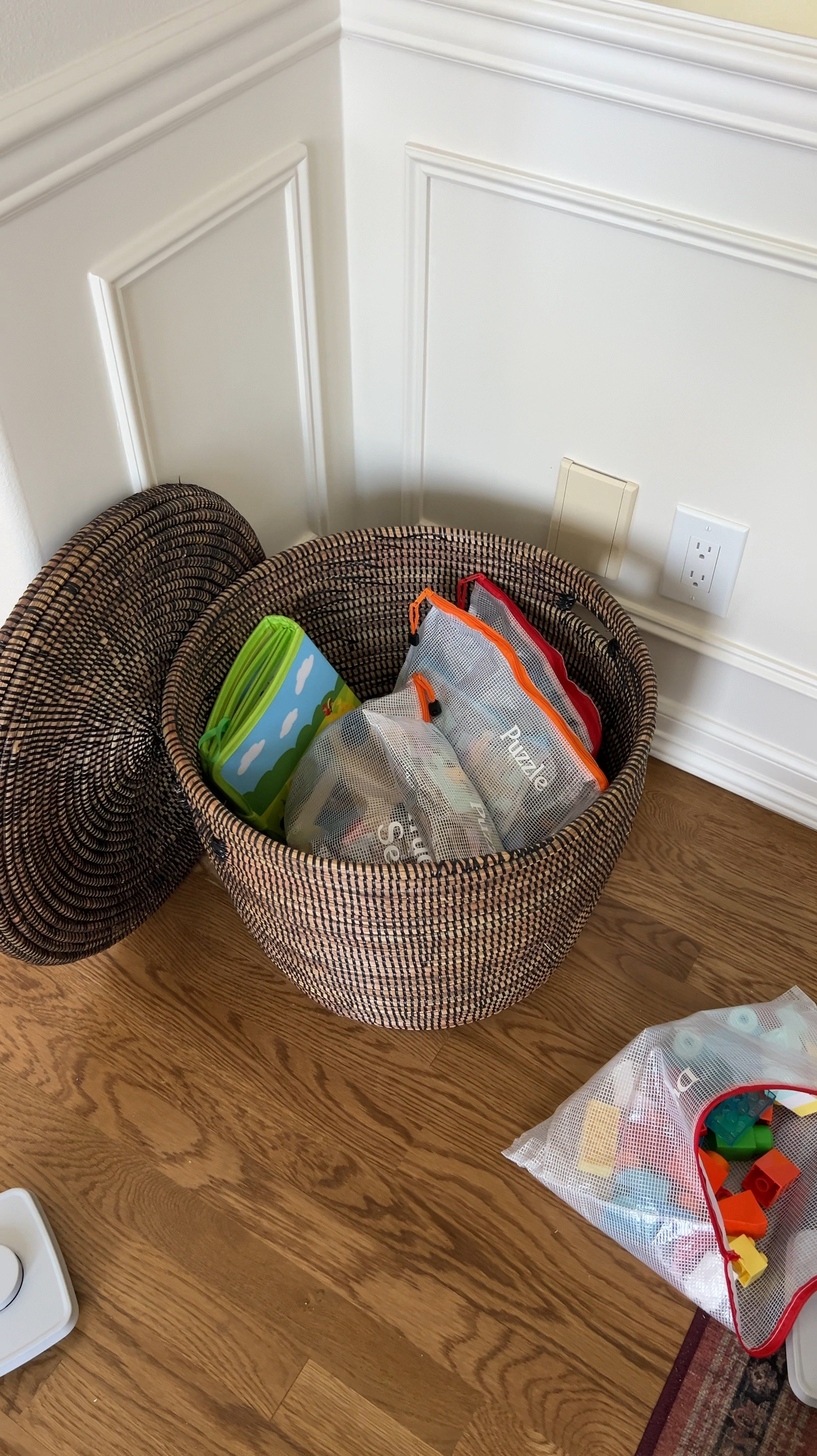 My favorite basket because it’s really sturdy and fits a lot of toys and has a lid!! It’s gorgeous. Will link similar I have from target also with no lid. Favorite way to organize kids toys!

#LTKKids #LTKFamily #LTKHome