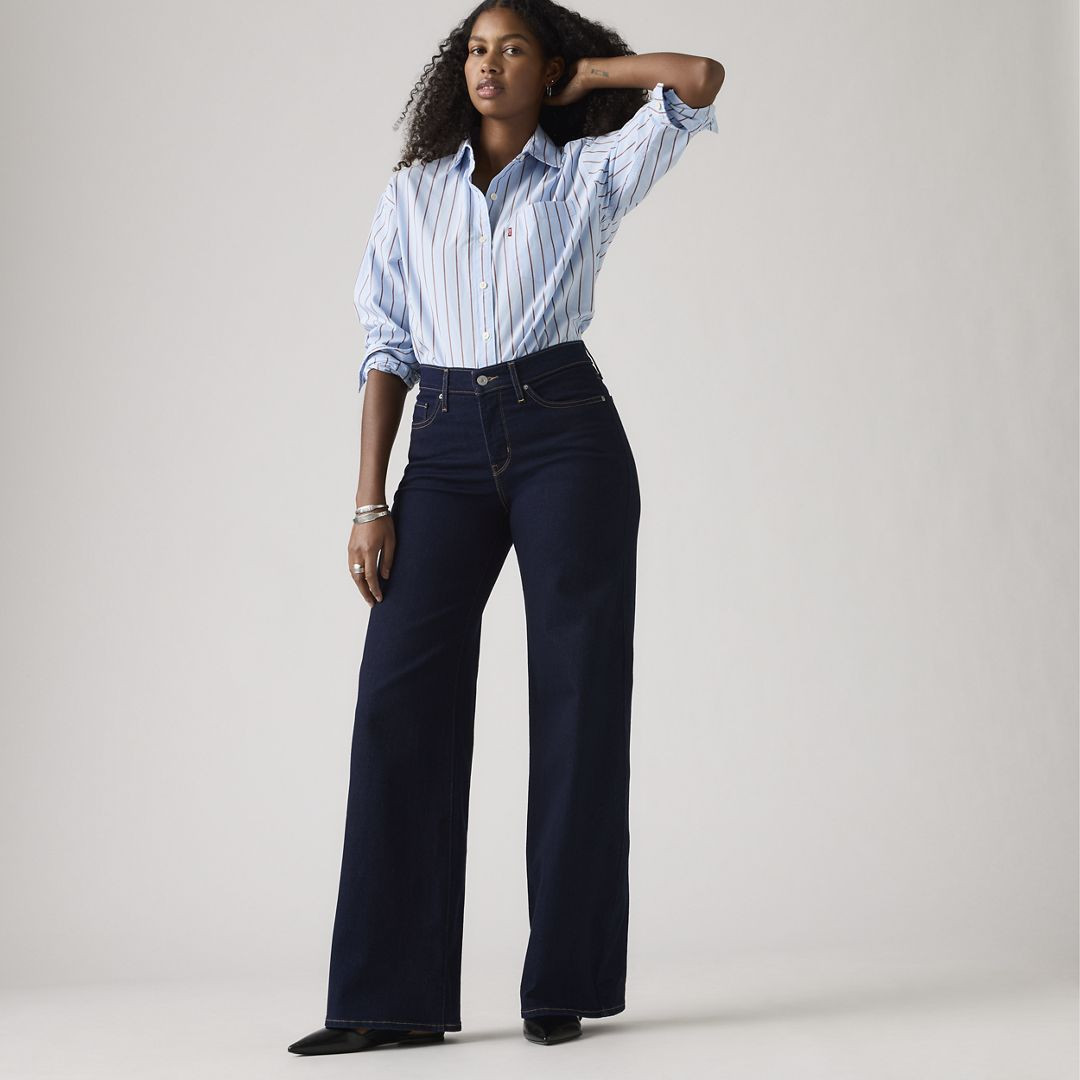 Levi's 318 Shaping Wide Leg Women's Jeans 28x32 | Levi's US