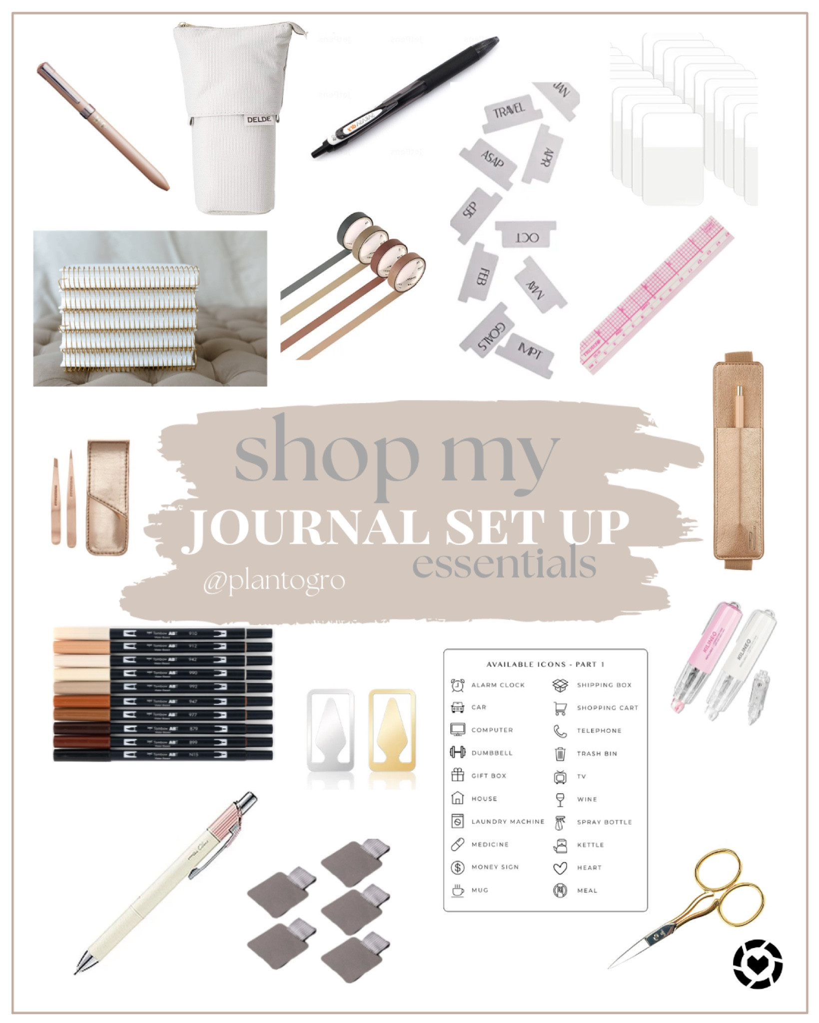 It's exciting to purchase a new planner! However, to ensure that you'll actually use the planner, you'll want to set it up first thing in a way that is easy for you and your lifestyle. What tools do you need? Here’s all you need to set up your new planner efficiently! 

#planner #newyearnewyou #getorganized #organize #journal