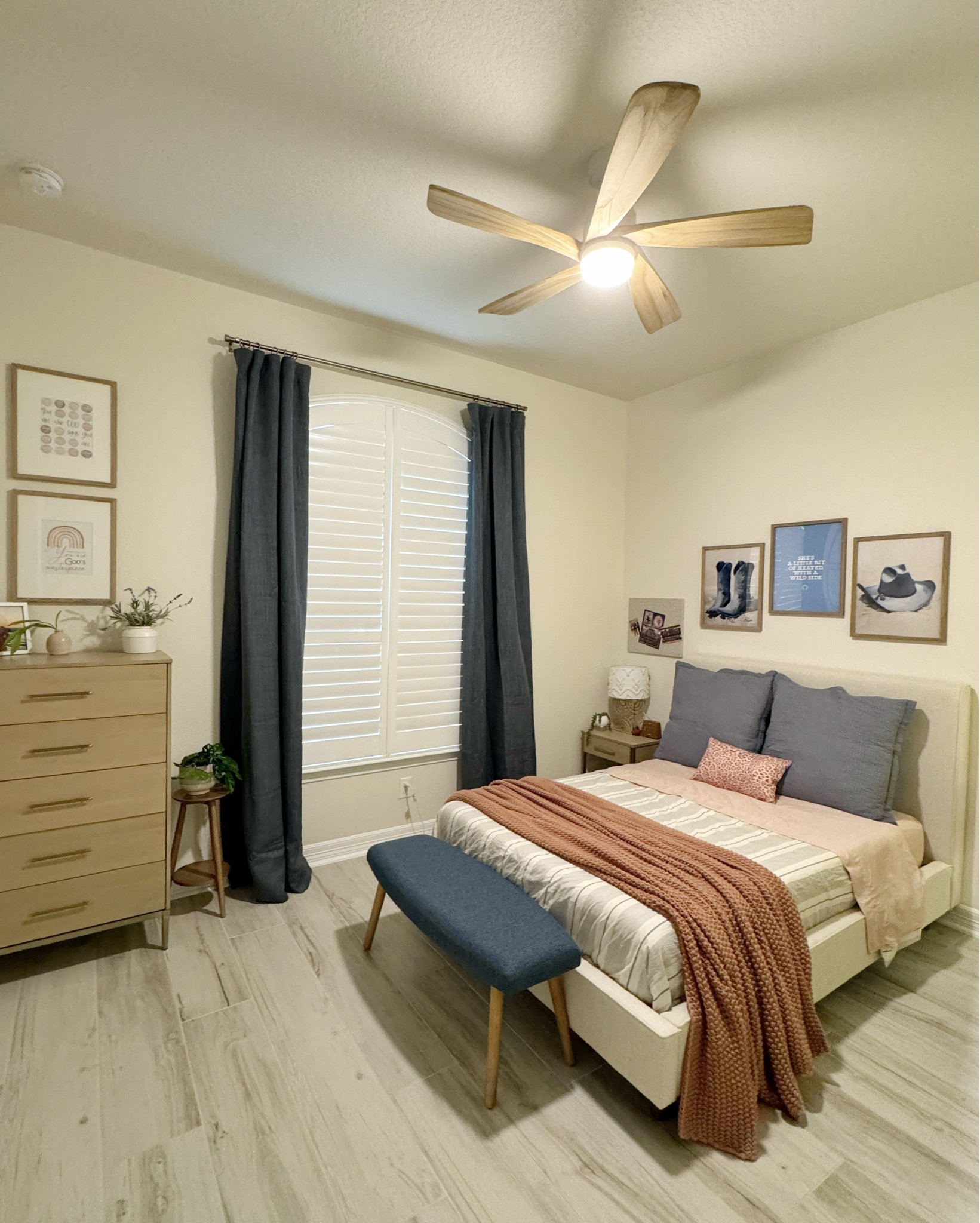 I love the trendy coastal cowgirl theme!  So excited the way this teenage room came together - I hope she loves it 💙 #girlsroom #teenagebedroom #girlsbedroom #bedroom #coastalcowgirl #bedroominspo

#LTKHome