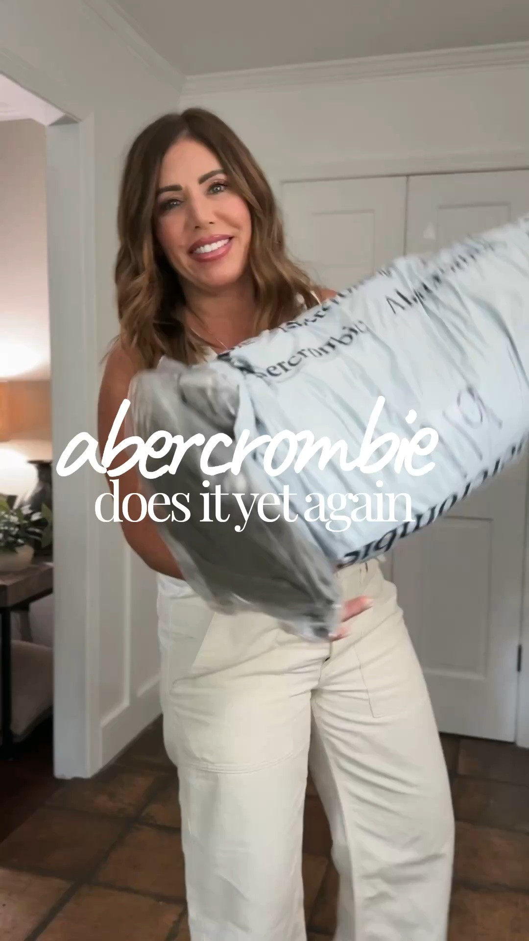 From super comfy outfits that are perfect to travel, wear to ball games /practices, lounge around the house, and more to business casual outfits that you can wear to work and everything in between! All at @abercrombie 

I’m wearing a 29 long in the jeans, a medium long in the sweatpants, and balloon pants, and a medium in all of the tops and jackets.

#LTKOver40 #LTKMidsize #LTKgrwm