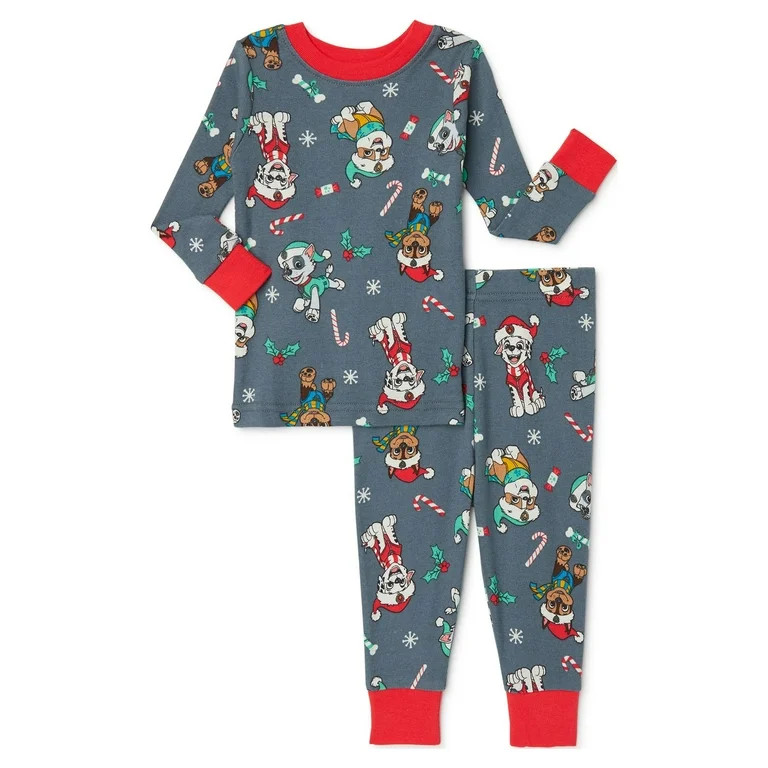 Paw Patrol Baby and Toddler Boy's Pajama Set, Two Piece, Sizes 12M-5T | Walmart (US)