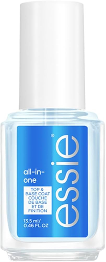 Essie All In One Base Coat & Top Coat Nail Polish, Infused with Argan Oil, Helps Strength and Shi... | Amazon (UK)