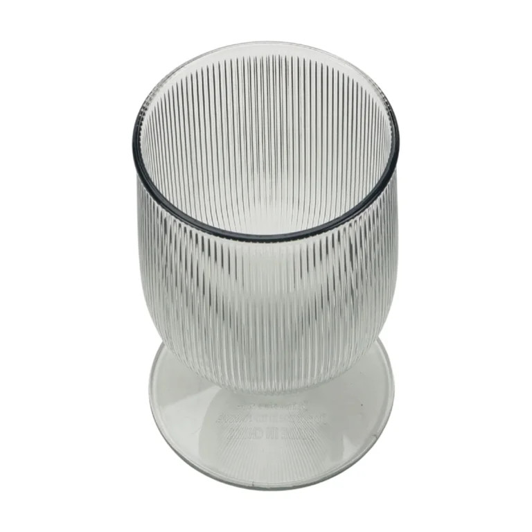 Better Homes & Gardens 4-Piece Green Ribbed Tritan Goblet Set | Walmart (US)