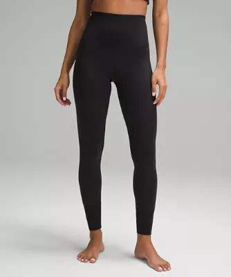 lululemon Align™ Super-High-Rise Ribbed-Trim Tight 28" | Lululemon (UK)