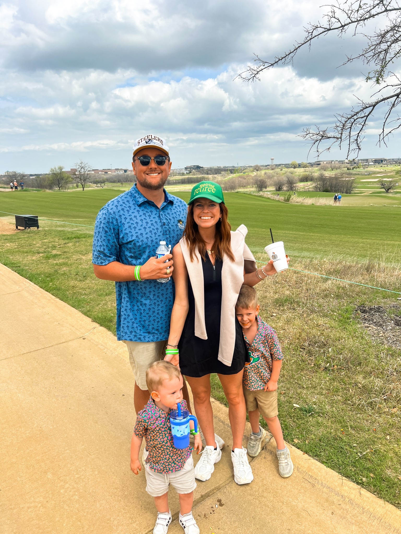 Family day at the PRO nfl golf tournament 

#LTKFamily #LTKActive #LTKKids