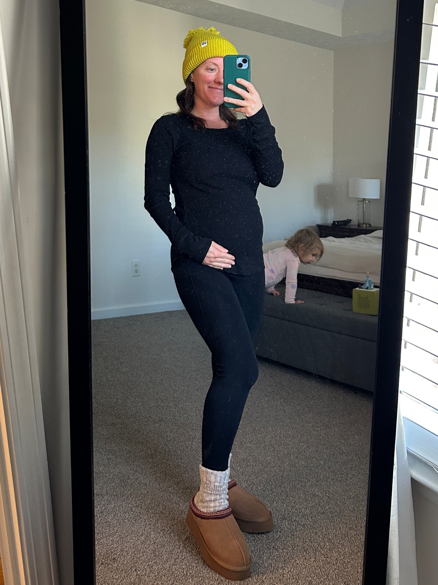Is there anything more millennial than hopping on the Ugg slipper trend 2 years after it started? 

#LTKmomlife #LTKgrwm #LTKBump