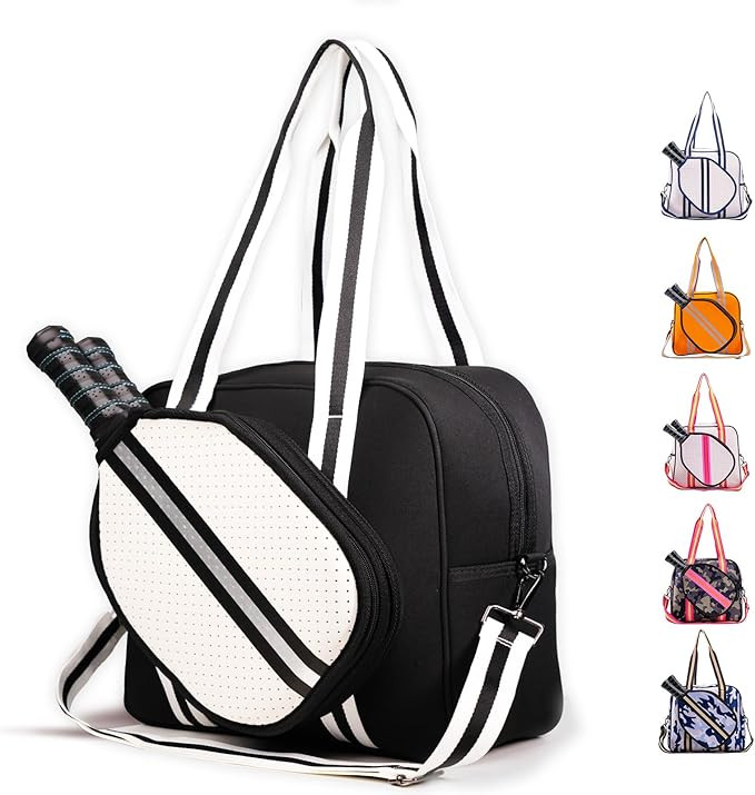 MANUEKLEAR Crossbody Sling PickleballBag Tote, Pickleball Bags for Women and Men, Pickleball Bags... | Amazon (US)