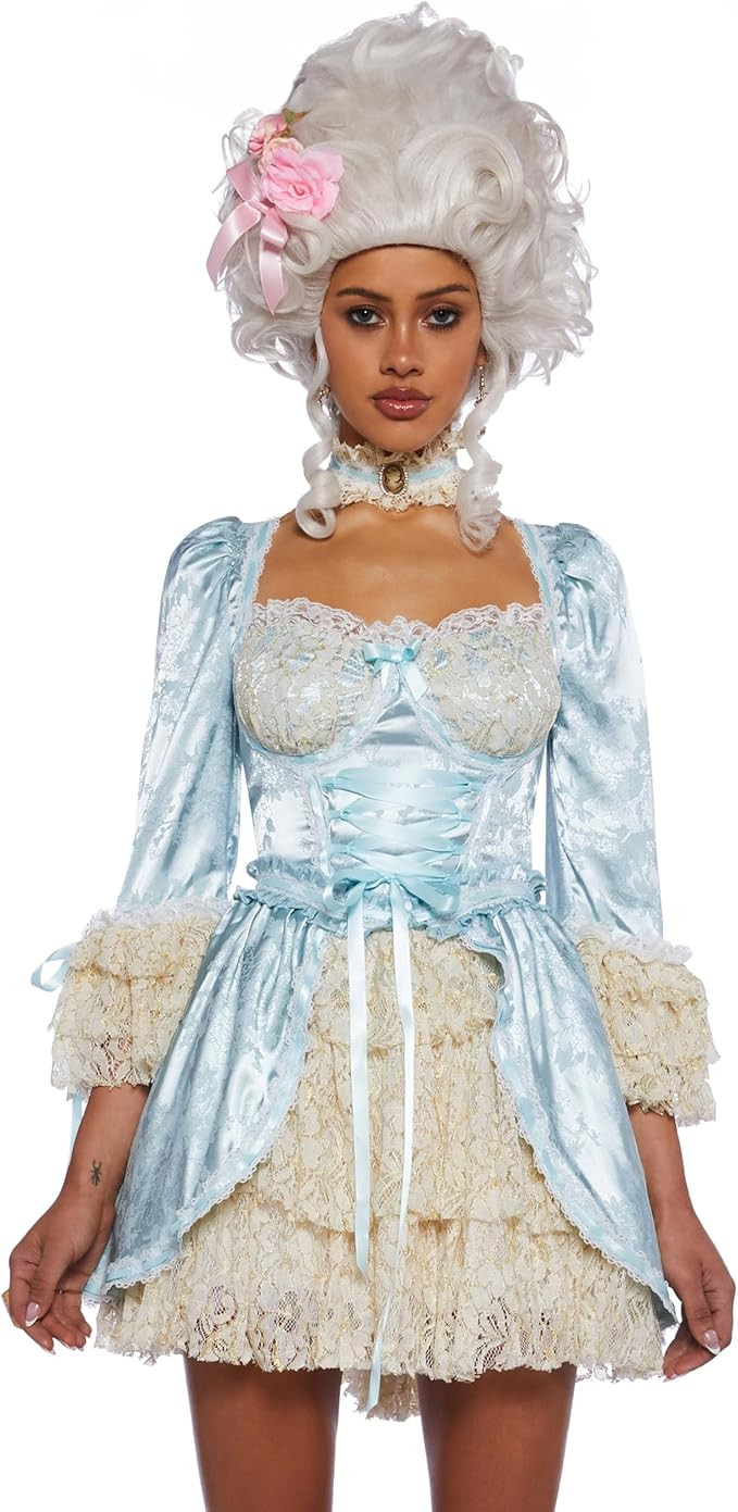 Dolls Kill Marie Antoinette Inspired Costume - French Queen Dress by Trickz N' Treatz | Amazon (US)