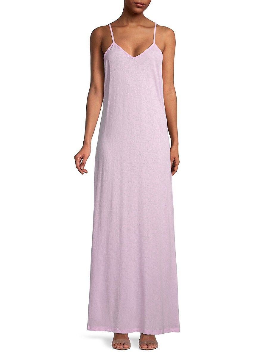 Pitusa Women's Pom Pom-Back Maxi Dress Coverup - Light Pink - Size Standard (M-L-XL) | Saks Fifth Avenue OFF 5TH