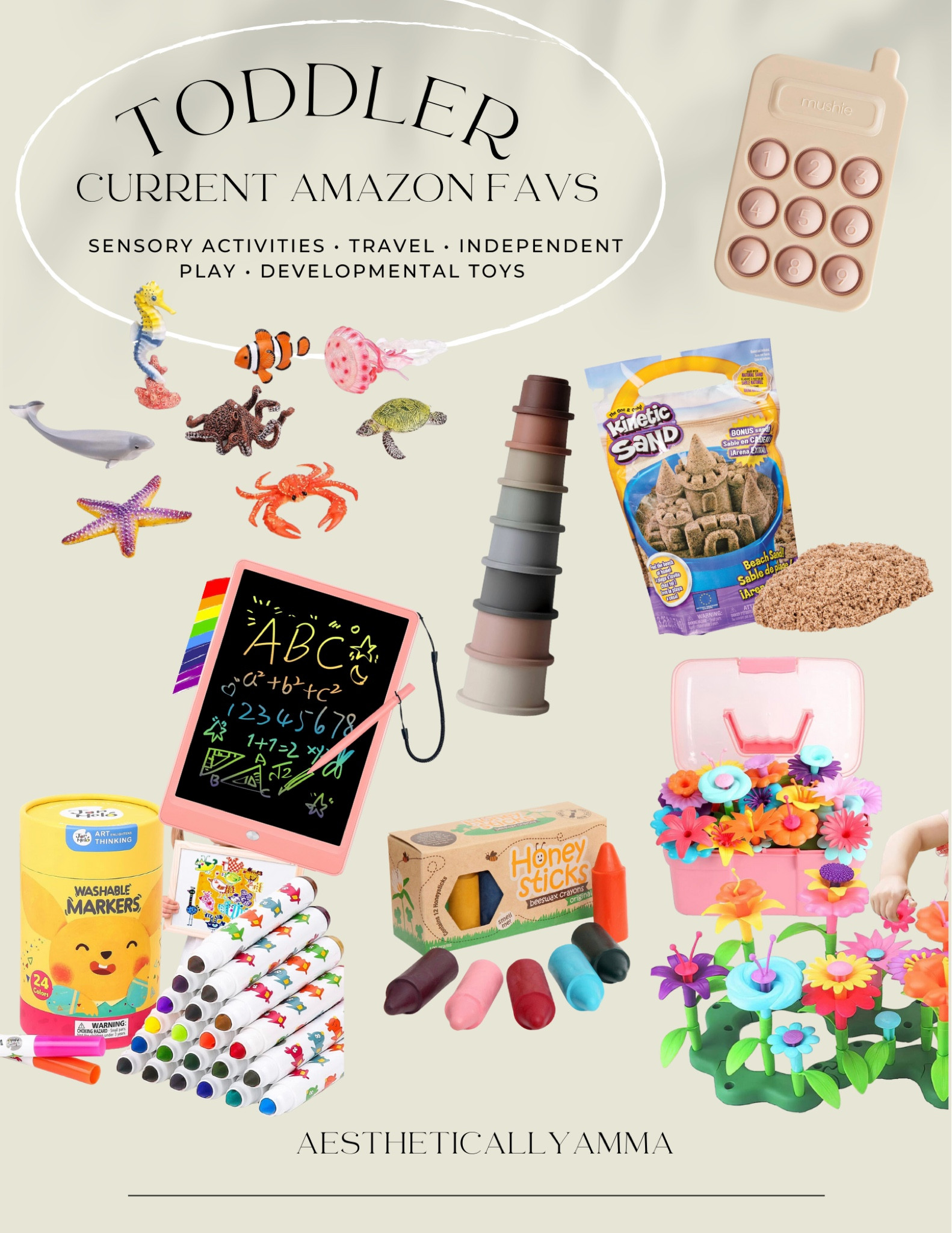 My daughter is almost 2 and these are some of her fav toys + sensory activity related items from Amazon! 

#LTKkids #LTKbaby
