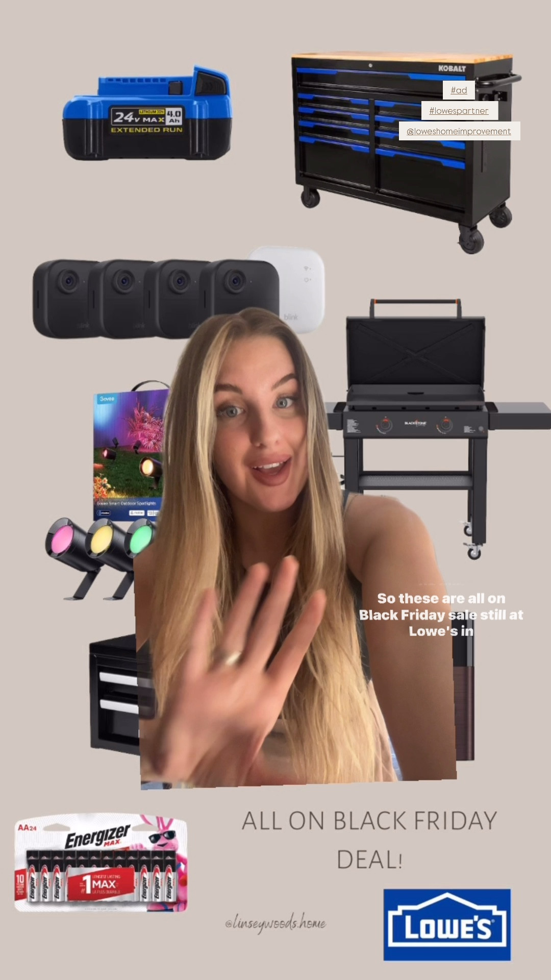 @loweshomeimprovement is always a first stop during the holidays, especially for my husband and dad! My husband helped me round up a few ideas on gifts for guys and they’re still on Black Friday deal!  #ad #lowespartner 

#LTKGiftGuide #LTKSaleAlert #LTKHome