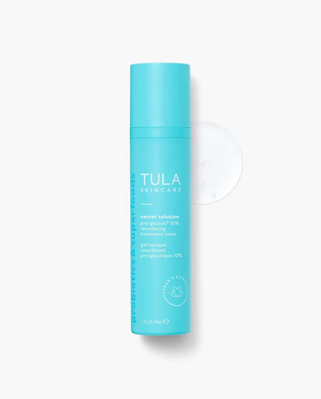 pro-glycolic® 10% resurfacing treatment toner | Tula Skincare