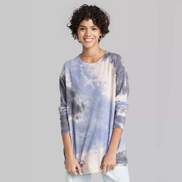Women's Long Sleeve Oversized T-Shirt - Wild Fable™ | Target
