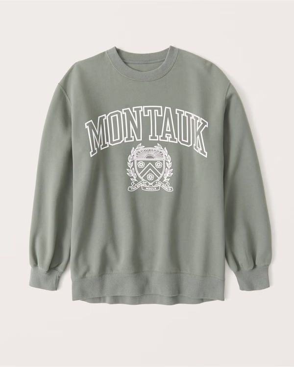 Vintage Boyfriend Crew Sweatshirt | Abercrombie & Fitch (US)