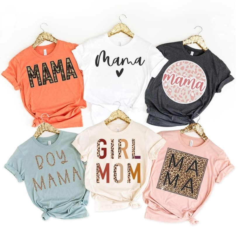 Mom Leopard Tees | Jane